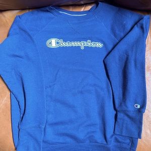 Champion sweatshirt SZ M navy blue